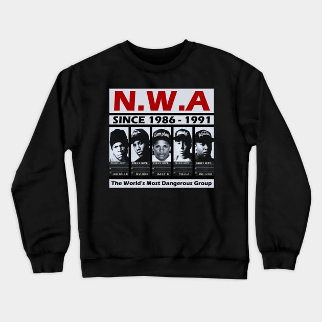 N.W.A Crewneck Sweatshirt by Fashion Sitejob